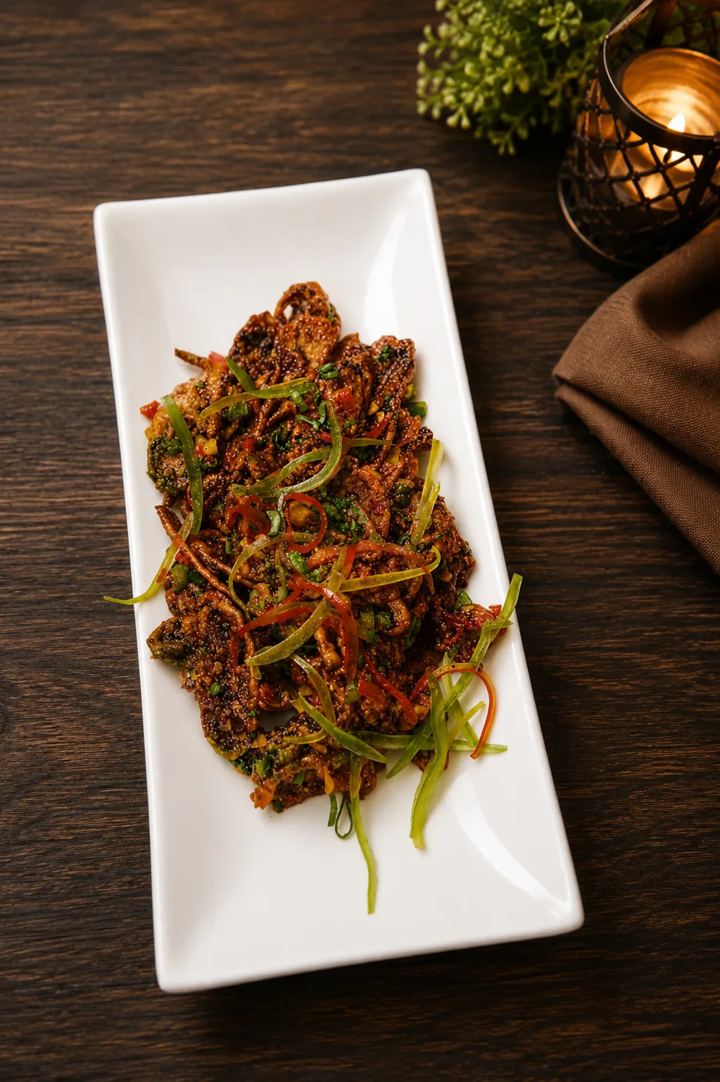 Crispy Asian special at Karma