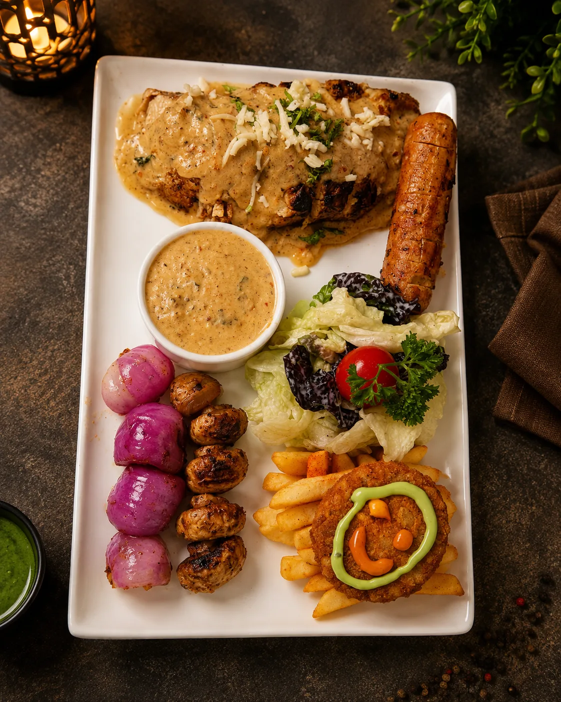 Karma signature platter